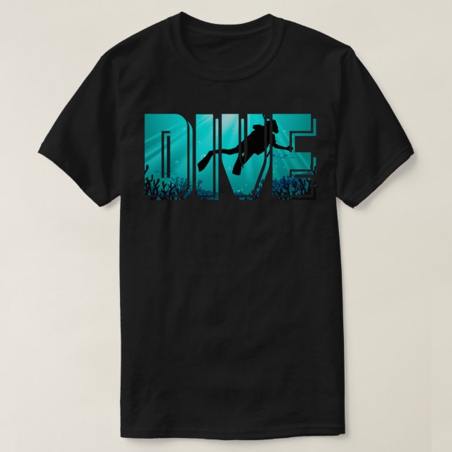 Dyka Dive T Shirt (Design framsida)