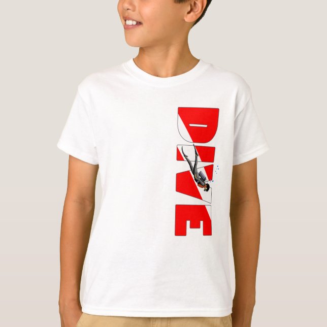 dyka DIVE Tee Shirt (Framsida)