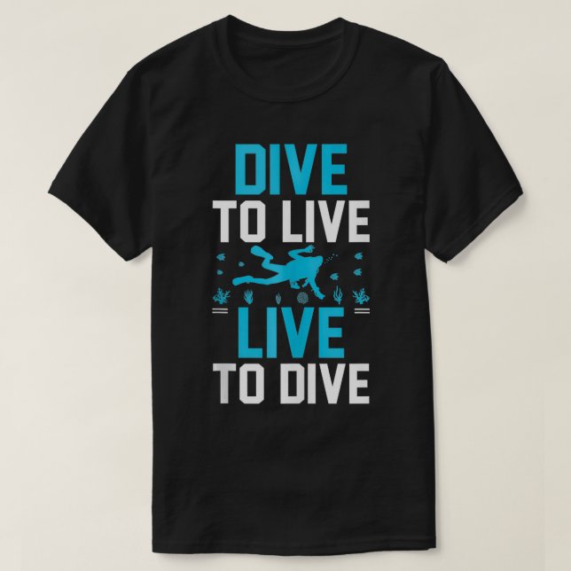 Dyka Diver 11 T Shirt (Design framsida)