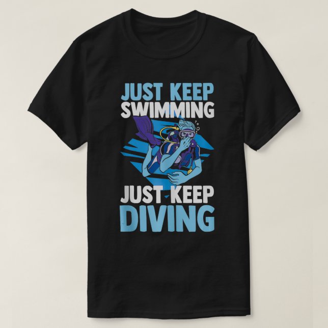 Dyka Diver 12 T Shirt (Design framsida)