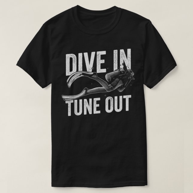 Dyka Diver 18 T Shirt (Design framsida)