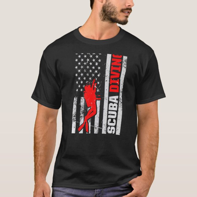Dyka Diver 1 T Shirt (Framsida)