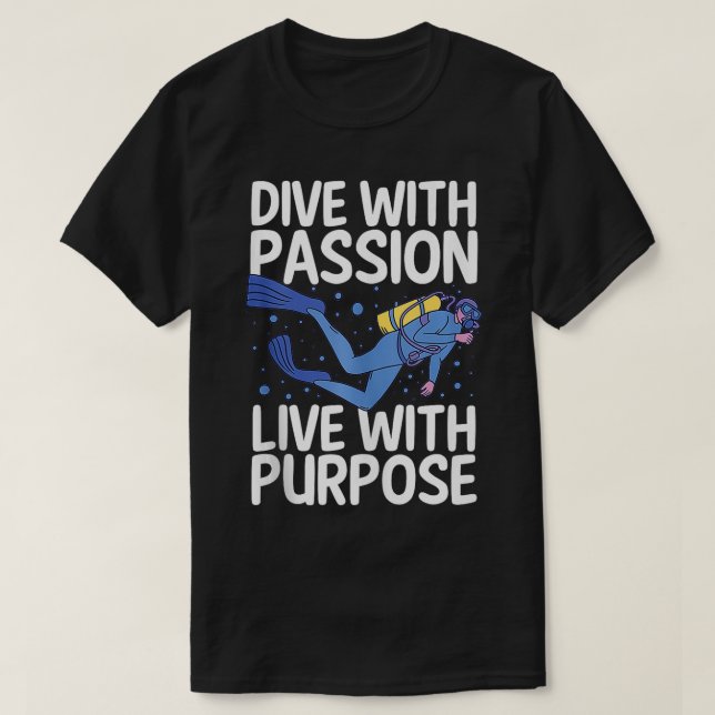 Dyka Diver 1 T Shirt (Design framsida)