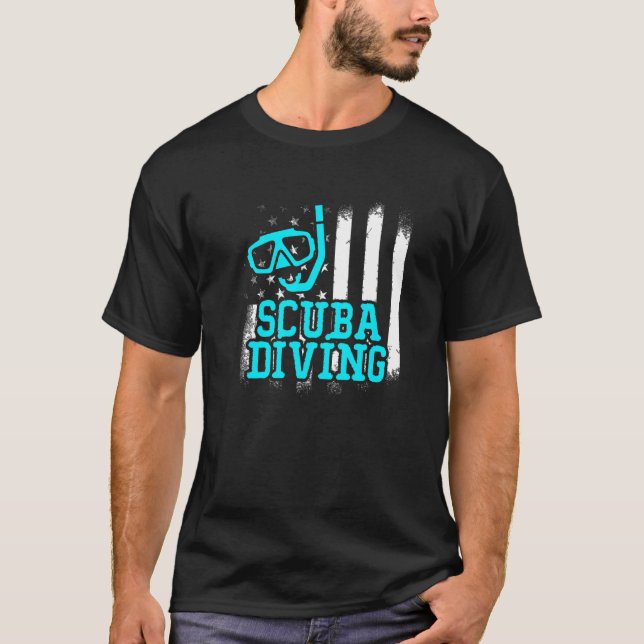 Dyka Diver 3 T Shirt (Framsida)