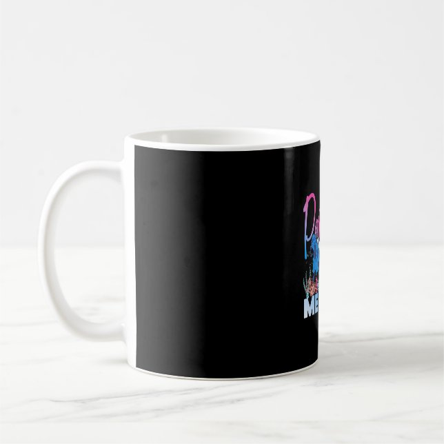 Dyka Diver Girl Deltime-Sjöjungfru Kaffemugg (Vänster)