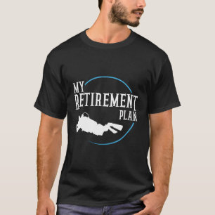 Dyka-Divers för Retiret Plan T Shirt