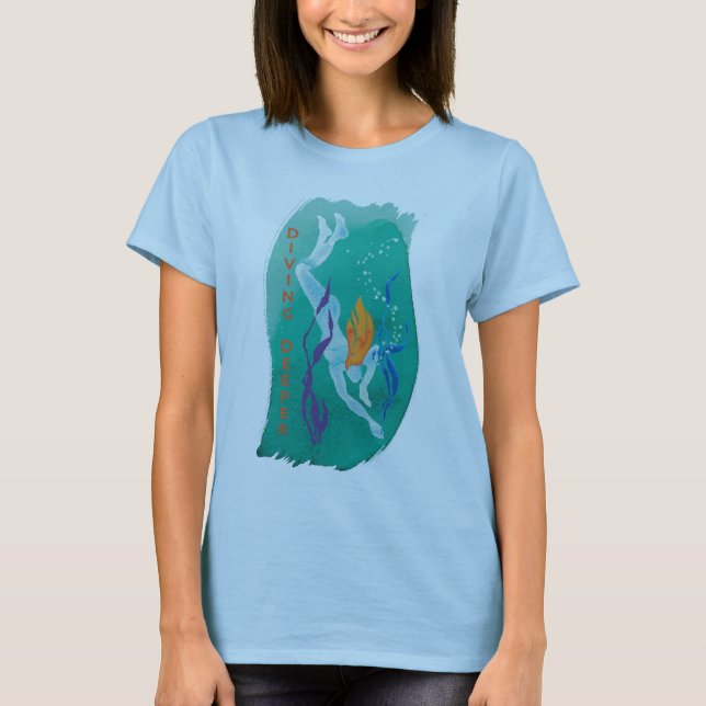 Dyka djupare utslagsplats - kvinnor t-shirt (Framsida)