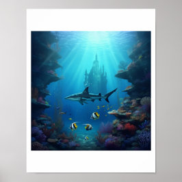 dyka en hemlig rev poster