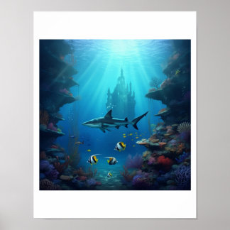 dyka en hemlig rev poster