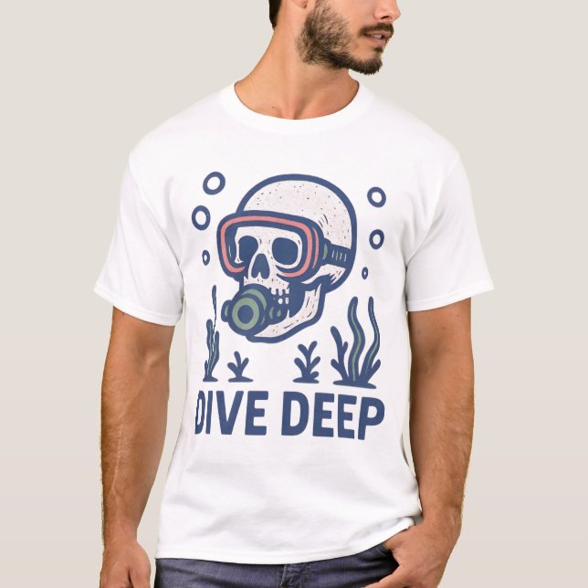 Dyka - enhetsdjup t shirt (Framsida)