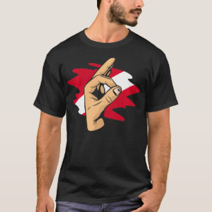 Dyka Flagga Hand Ok-signera dykdykare T Shirt