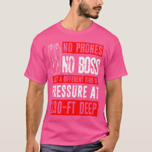 Dyka för dykare för Kärlek T Shirt