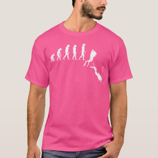 Dyka för dykning under vatten t shirt