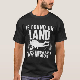 Dyka för havsdykare öppna Vatten T Shirt