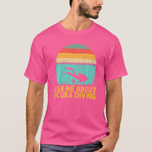 Dyka För manar kvinnor Undervattensdykare T Shirt