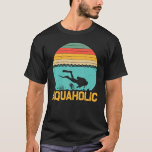 Dyka För manar kvinnor Undervattensdykare T Shirt