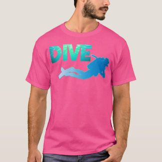 Dyka Freediving Dive Ocean Scuba Diver T Shirt