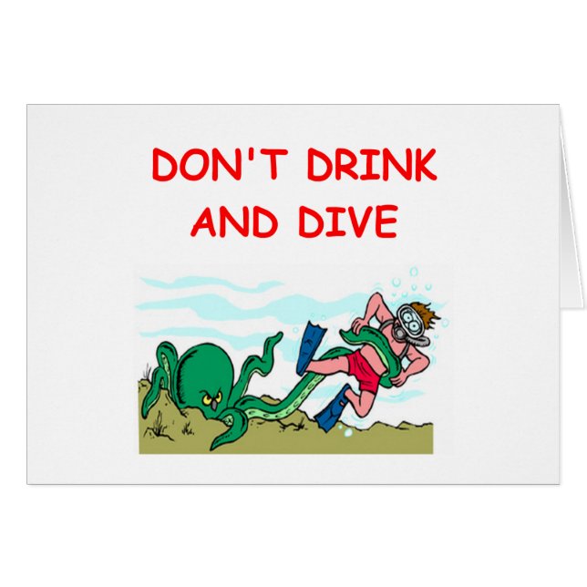 dyka hälsningskort (Framsidan Horizontal)