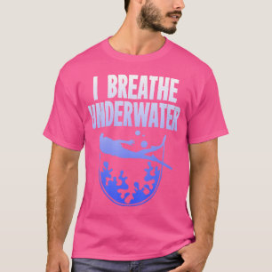 Dyka I Breathe Underwater Diving T Shirt