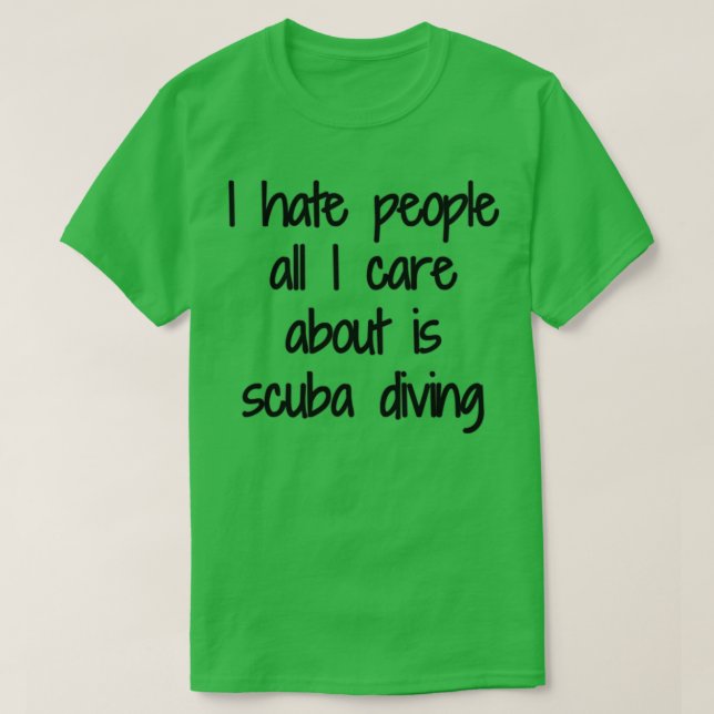 Dyka I Hate People Ley Gift Idea T Shirt (Design framsida)
