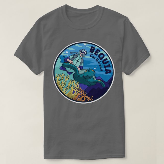 Dyka i Västindien T Shirt (Design framsida)