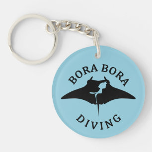 Dyka med Manta-rutor vid Bora Bora