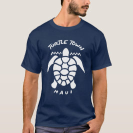 Dyka med Sea Turtles - Turtle Town Maui T Shirt