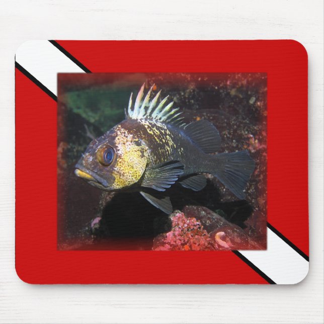 Dyka Rockfish - Mousepad Musmatta (Framsidan)