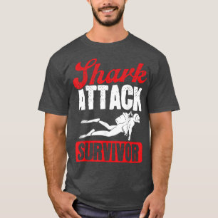 Dyka: Shark Attack Survivor Scuba Diver T Shirt