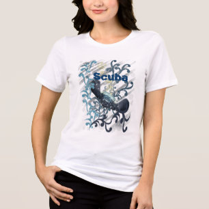 Dyka Simma med Manta Rays T Shirt