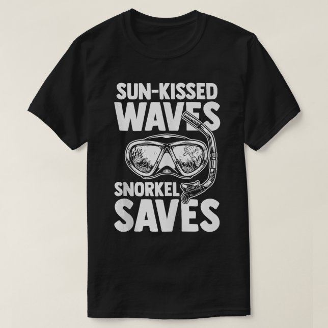 Dyka Snorkeling 3 T Shirt (Design framsida)