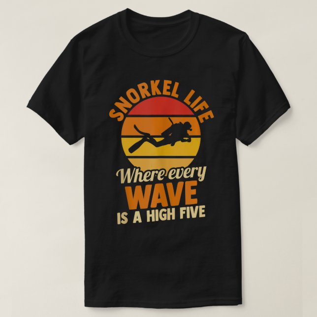 Dyka Snorkeling 7 T Shirt (Design framsida)