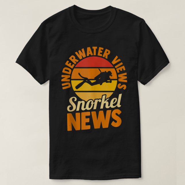 Dyka Snorkeling 9 T Shirt (Design framsida)