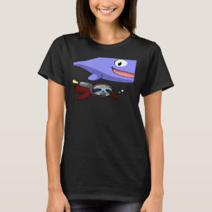 Dyka Snorkeling Sloth Lazy Tired Dive Slee T Shirt
