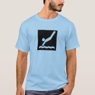 dyka som är tillåtet t-shirt