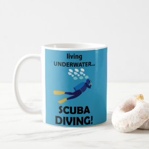 Dyka som lever under vatten Dyka Kaffemugg