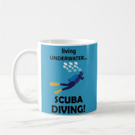Dyka som lever under vatten Dyka Kaffemugg