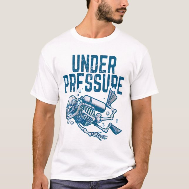 Dyka under tryck t shirt (Framsida)