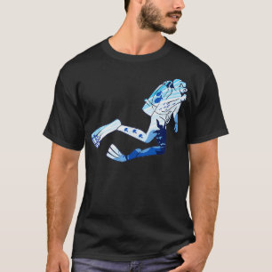 Dyka under Vatten Snorkeling Ocean Life Scu T Shirt