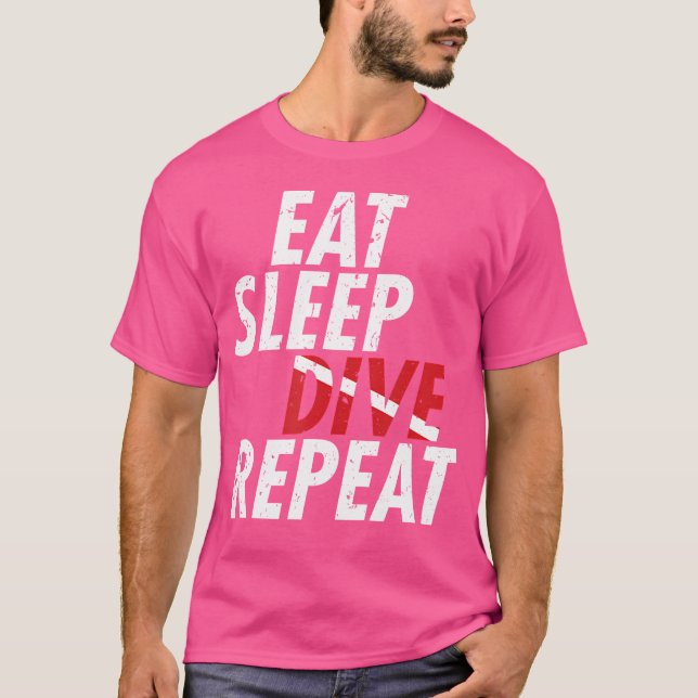 Dyka Upprepa viloläge T Shirt (Framsida)