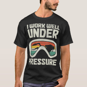 Dyka Vintage Funny Scuba Diver T Shirt