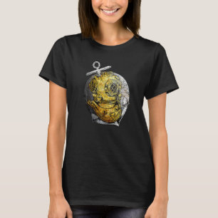 Dyka Vintage Helmet Diver T Shirt
