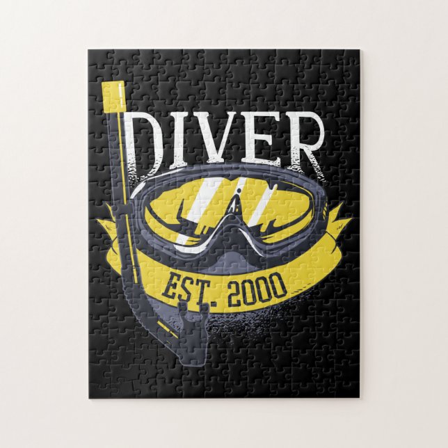 Dykan Diver Life Pussel (Vertikal)
