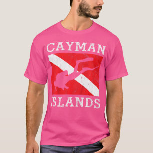 Dykan för stora Caymanöarna Boys i Skuba Diver Gra T Shirt
