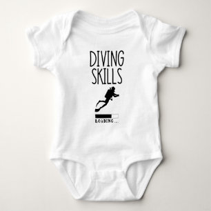 Dykande baby - Scuba Baby - Fridykning T Shirt