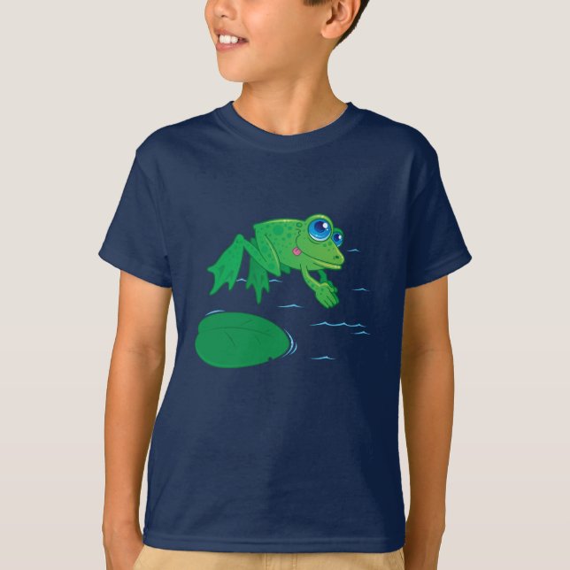 Dykande groda tee shirt (Framsida)
