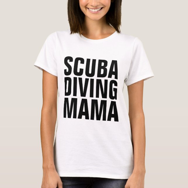 DYKande MAMMA DAMTRÖJOR T Shirt (Framsida)