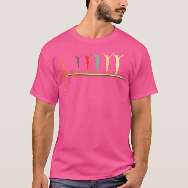 Dykande pulsslag t shirt (Framsida)