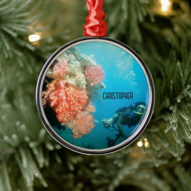 Dykans Personlig Julgransprydnad Metall (Träd)