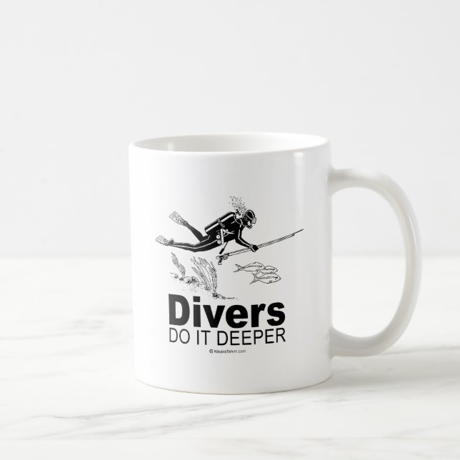 Dykare Kaffemugg (Höger)
